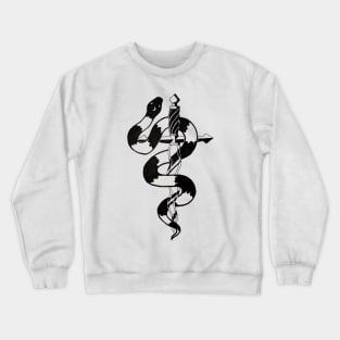 Moon serpent dagger Crewneck Sweatshirt